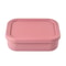 Square Silicone 3in1 Bento Box Insulated FoodGrade Lunch Container For Home Outdoor Use 10
