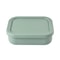 Square Silicone 3in1 Bento Box Insulated FoodGrade Lunch Container For Home Outdoor Use 8