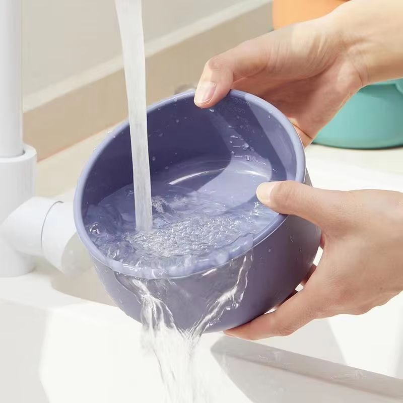 Circular Silicone Lunch Box 700ml MicrowaveSafe FreshKeeping Snack Salad Bento Box 1