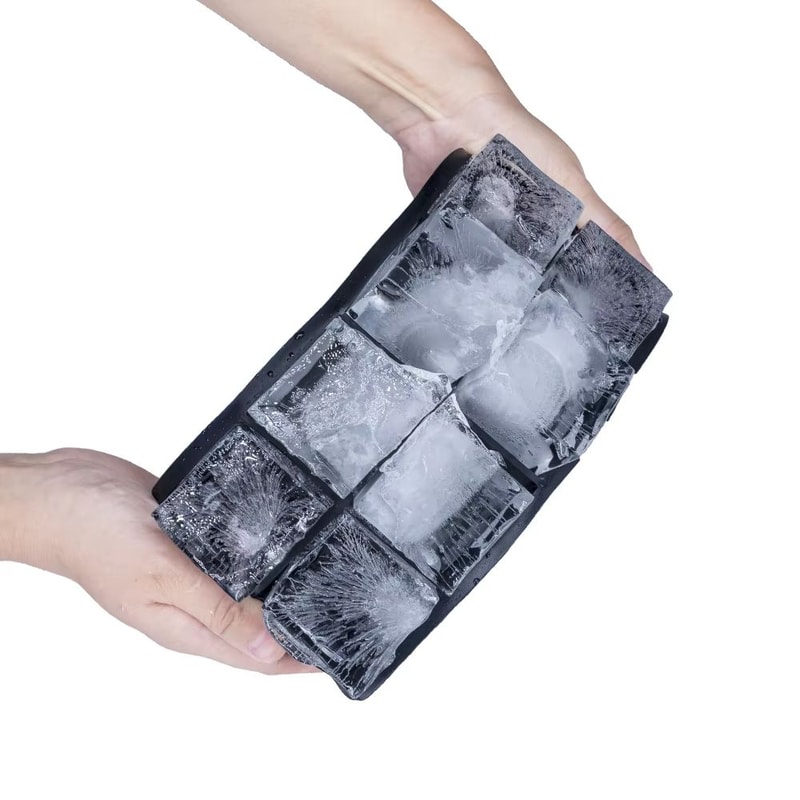 MultiGrid Silicone Ice Tray Set With Lid 468Grid Flexible Ice Cube Mold For Drinks Cocktails 2