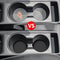 Silicone Car Coasters 2Pack NonSlip Bling Cup Holder Inserts For Car Interior Accessories 3
