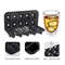 Skull Whiskey Silicone Ice Mold 10Cavity FoodGrade Ice Block Tray With Filling Funnel 0