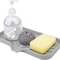 Premium Silicone Sink Soap Sponge Tray SelfDraining Counter Caddy For Kitchen Or Bathroom 1