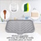 Premium Silicone Sink Soap Sponge Tray SelfDraining Counter Caddy For Kitchen Or Bathroom 2