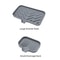 Premium Silicone Sink Soap Sponge Tray SelfDraining Counter Caddy For Kitchen Or Bathroom 8