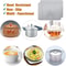 Silicone Square Hot Plate Mat Heat Resistant Non Slip Pot Mat For Kitchen Dining Tables 4