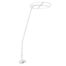 adjustable mosquito net stand – clip-on crib canopy holder rack for baby beds