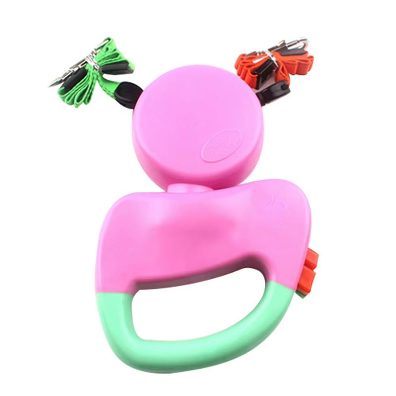 Dual Retractable Dog Leash Automatic Winding Double Pet Walking Traction Rope 984ft 8