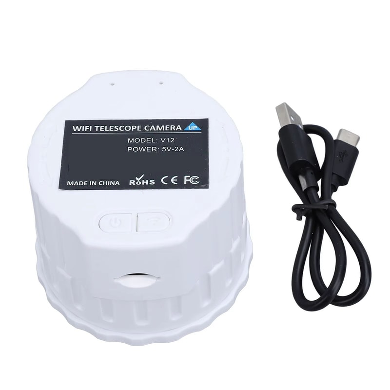 4MP WiFi Telescope Eyepiece Camera Wireless Digital Eyepiece For 118197in Sighting Telescopes 7