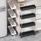 Bathroom Storage Rack With Wheels 34 Tier Slim Rolling Utility Cart For Bathroom Kitchen Living R 2