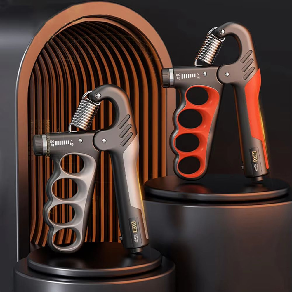 Adjustable Hand Grip Strengthener 11220 Lb NonSlip Grip Trainer For Fitness Music Injury Recovery 3