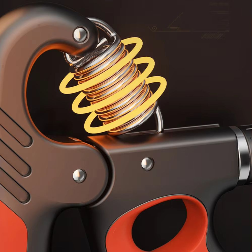 Adjustable Hand Grip Strengthener 11220 Lb NonSlip Grip Trainer For Fitness Music Injury Recovery 4