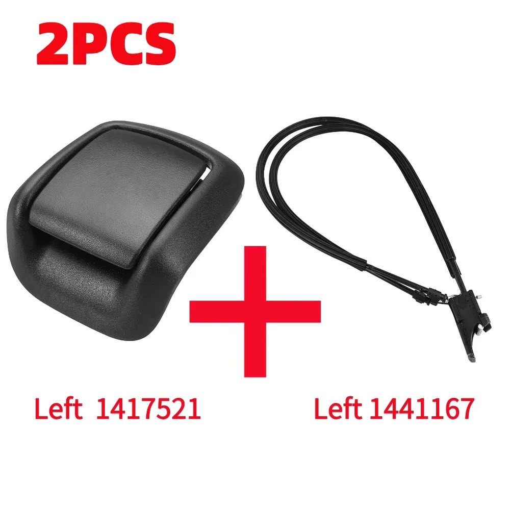 LeftRight Seat Tilt Handle With Cable Replacement Recline Lever For Ford Fiesta MK5MK6 3Door 20012 11