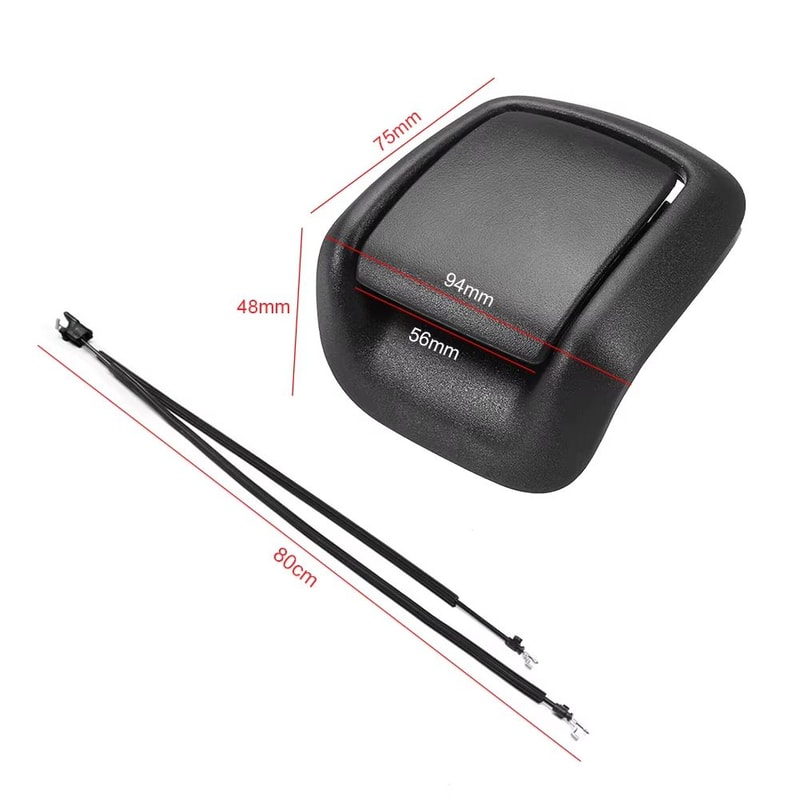LeftRight Seat Tilt Handle With Cable Replacement Recline Lever For Ford Fiesta MK5MK6 3Door 20012 5