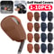 Universal PU Golf Club Head Covers Iron Wedge Putter Protectors 110pcs 0