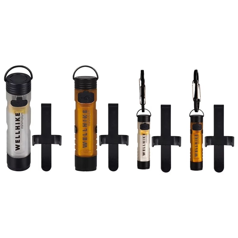 LED Magnetic Pocket Work Light Small Handheld Flashlight With Hook TypeC Charging 3