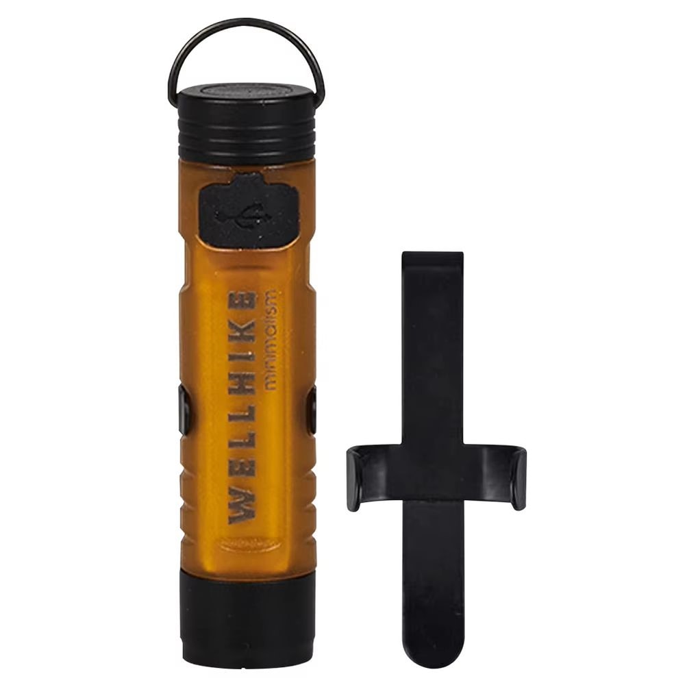 LED Magnetic Pocket Work Light Small Handheld Flashlight With Hook TypeC Charging 6