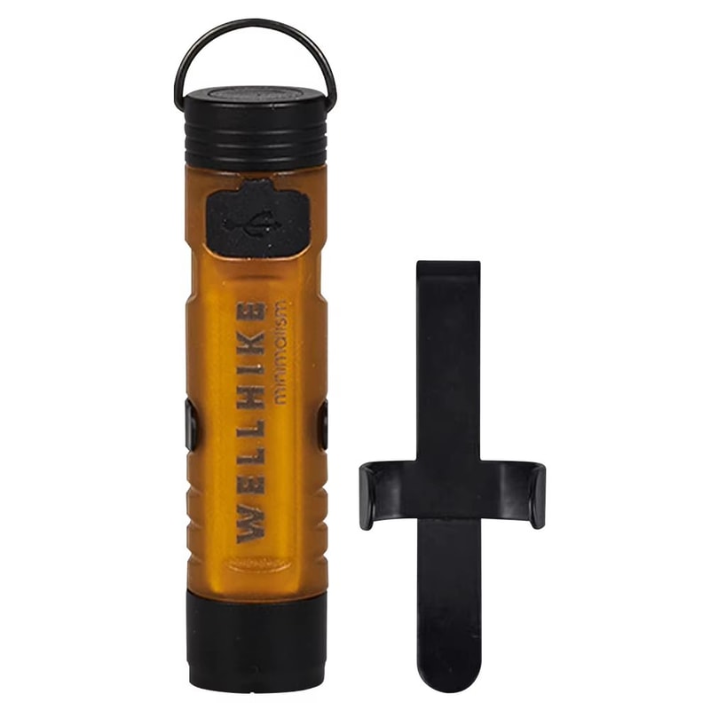 LED Magnetic Pocket Work Light Small Handheld Flashlight With Hook TypeC Charging 6