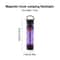 LED Magnetic Pocket Work Light Small Handheld Flashlight With Hook TypeC Charging 12