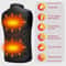 USB Heated Vest Electric Bodywarmer For Men Women With Adjustable Zones 3