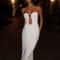 Strapless Bodycon Maxi Dress – Backless Off Shoulder Summer Beach Dress for Women