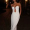 Strapless Bodycon Maxi Dress – Backless Off Shoulder Summer Beach Dress for Women