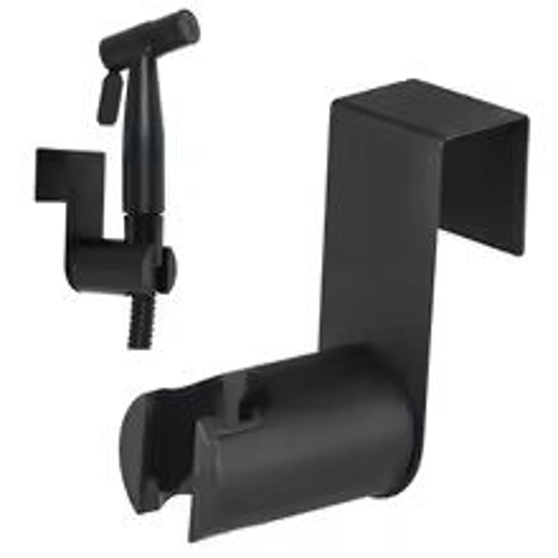 Stainless Steel Bidet Sprayer Holder Toilet Hanging Hook For Hand Shower 9