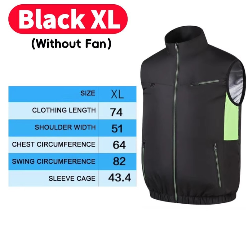 Wearable Cooling Vest With Dual Ice Fans For Outdoor Work And Extreme Heat 9