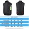 Wearable Cooling Vest With Dual Ice Fans For Outdoor Work And Extreme Heat 5