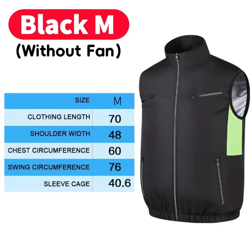 Wearable Cooling Vest With Dual Ice Fans For Outdoor Work And Extreme Heat 7
