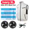Wearable Cooling Vest With Dual Ice Fans For Outdoor Work And Extreme Heat 24