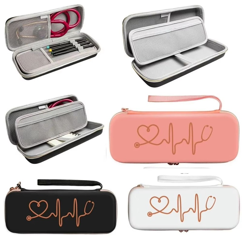 Hard EVA Stethoscope Carrying Case For Littmann Cardiology III Travel And Storage 0