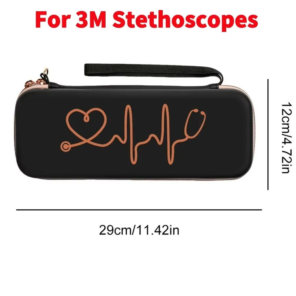 Hard EVA Stethoscope Carrying Case For Littmann Cardiology III Travel And Storage 7