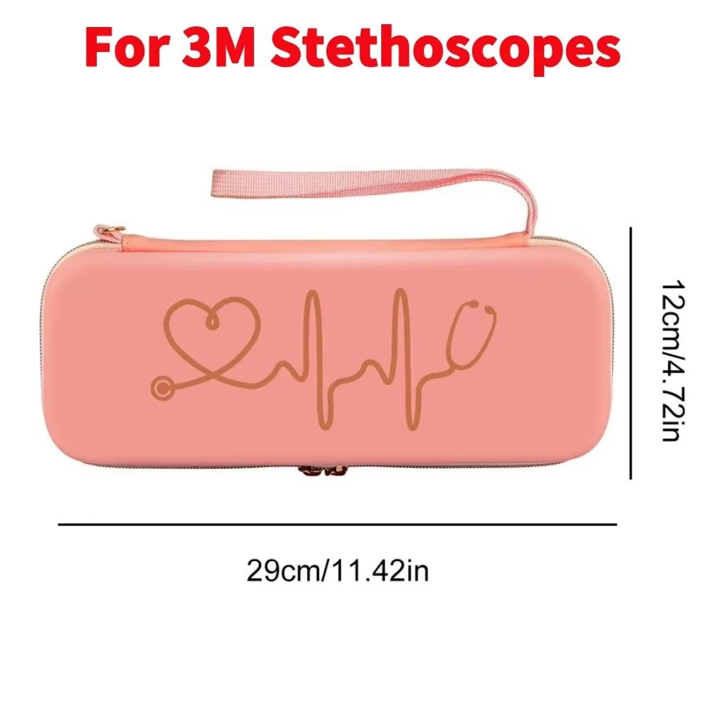 Hard EVA Stethoscope Carrying Case For Littmann Cardiology III Travel And Storage 8