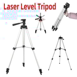 adjustable laser level tripod stand with 5/8 inch adapter for self leveling tools