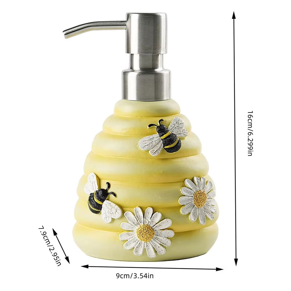 Cute Dinosaur Reusable Liquid Soap Dispenser With Leak Proof Pump For Bathroom And Vanity Use 15