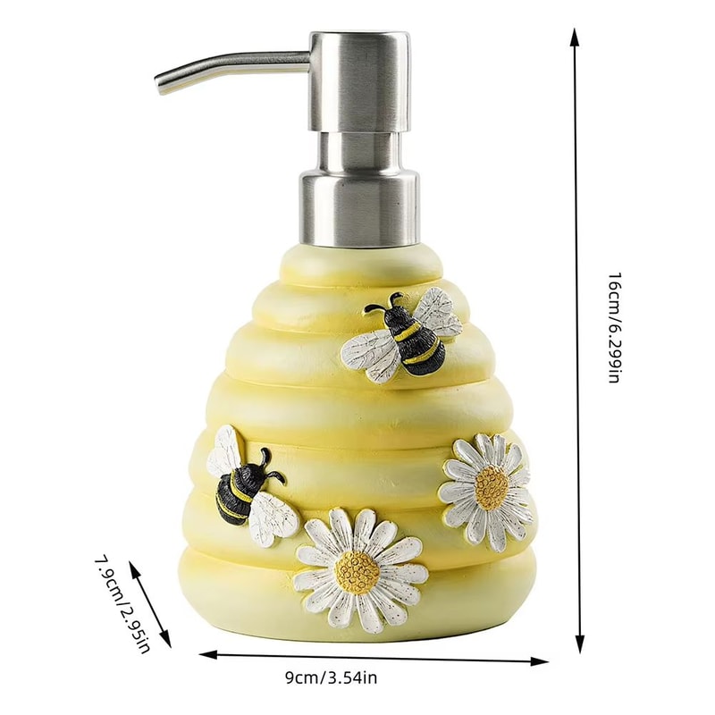 Cute Dinosaur Reusable Liquid Soap Dispenser With Leak Proof Pump For Bathroom And Vanity Use 15