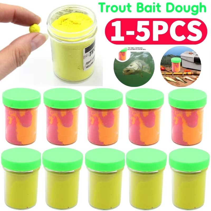 Soft Trout And Carp Fishing Dough Bait With Irresistible Scent And Flavor 0
