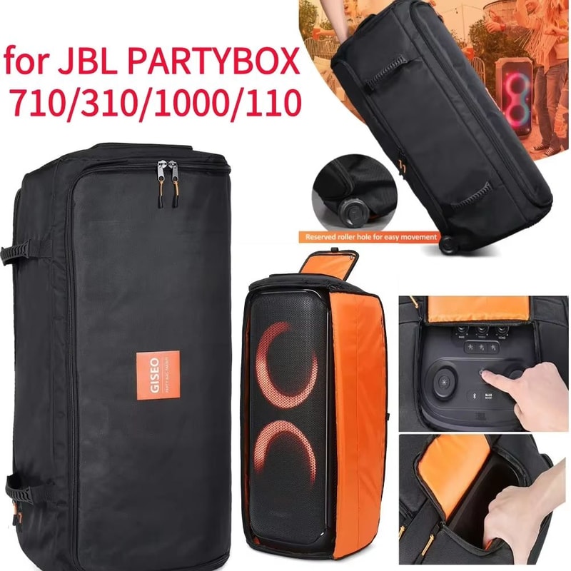 Waterproof Oxford Cloth Carrying Case For JBL PartyBox Portable Speakers 0