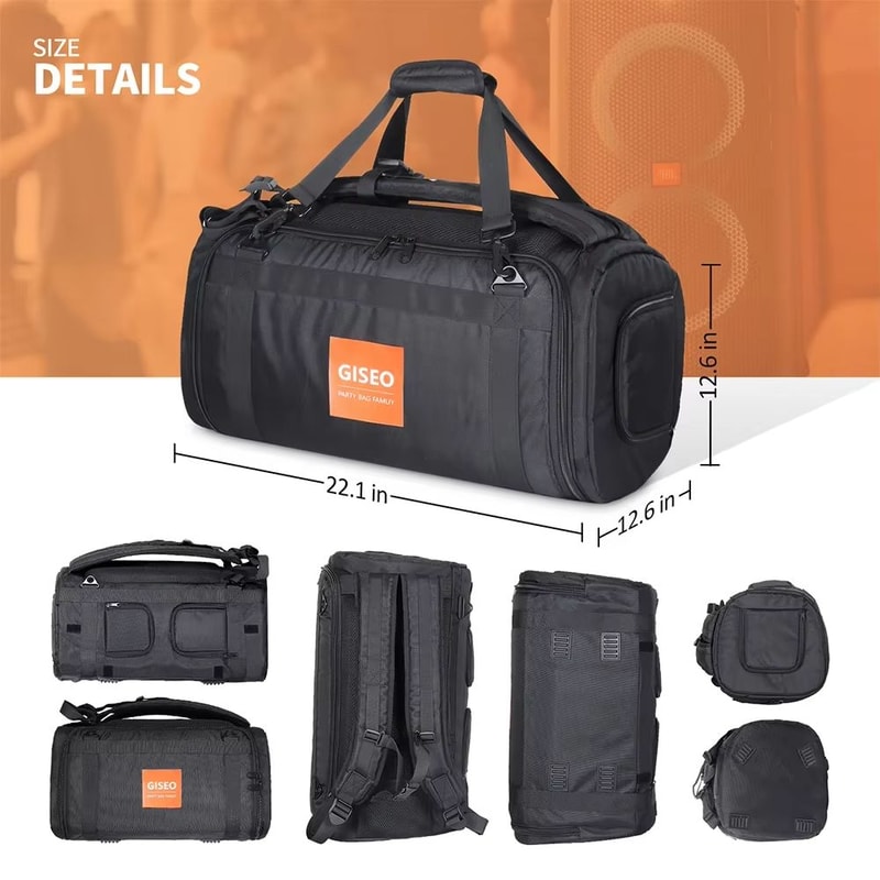 Waterproof Oxford Cloth Carrying Case For JBL PartyBox Portable Speakers 12