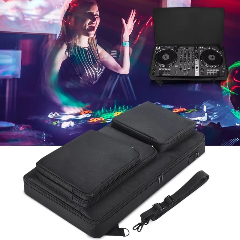 Shock Proof Carrying Case With Adjustable Shoulder Strap For Pioneer DDJ Controllers 1