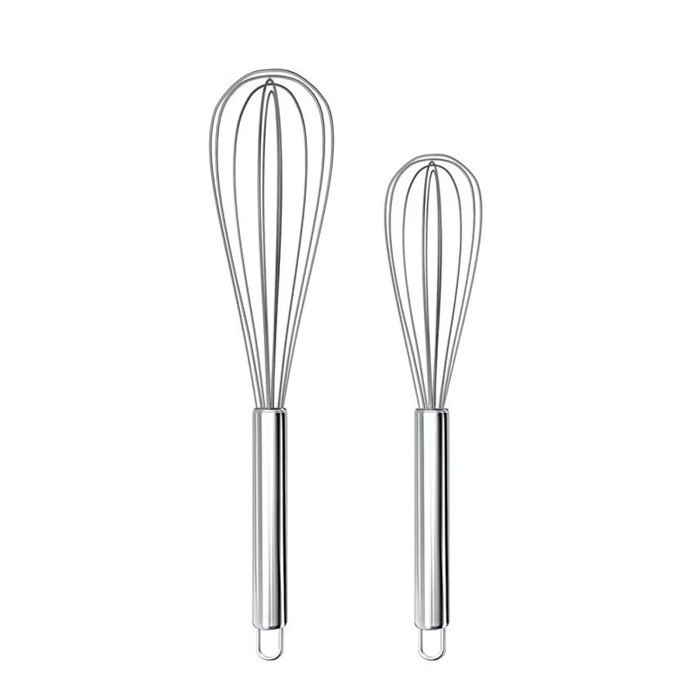 LMETJMA Stainless Steel Balloon Egg Whisk For Smooth Mixing And Baking Prep 0