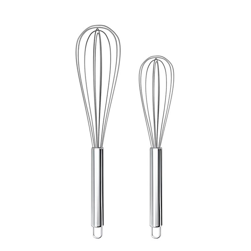 LMETJMA Stainless Steel Balloon Egg Whisk For Smooth Mixing And Baking Prep 0