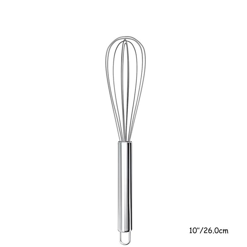 LMETJMA Stainless Steel Balloon Egg Whisk For Smooth Mixing And Baking Prep 6