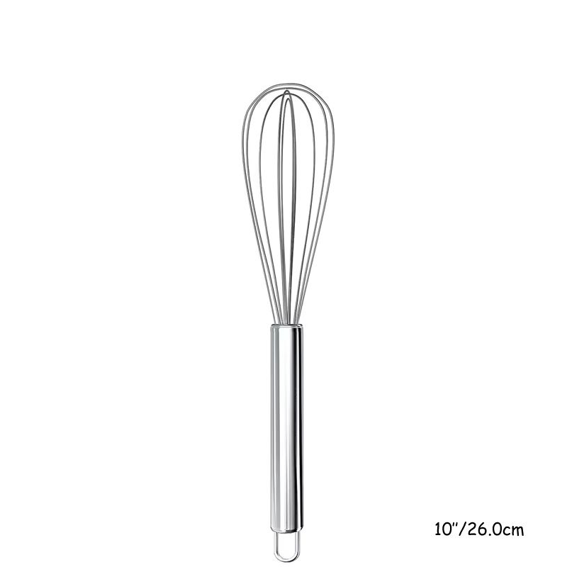 LMETJMA Stainless Steel Balloon Egg Whisk For Smooth Mixing And Baking Prep 6