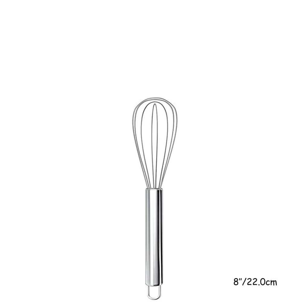 LMETJMA Stainless Steel Balloon Egg Whisk For Smooth Mixing And Baking Prep 8