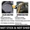 LMETJMA Nonstick 4 Cup Egg And Pancake Frying Pan For Gas And Induction Stoves 5