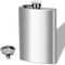 LMETJMA Stainless Steel Hip Flask With Screw Cap And Funnel For Easy Pouring 0