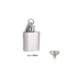 LMETJMA Stainless Steel Hip Flask With Screw Cap And Funnel For Easy Pouring 6