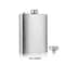 LMETJMA Stainless Steel Hip Flask With Screw Cap And Funnel For Easy Pouring 7